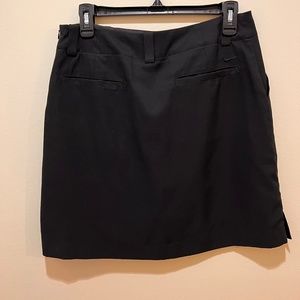 Nike side zip golf skirt